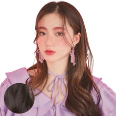 가발나라 여자 U자형 오픈반가발 볼드펌 + 엑스트라피스 2p + 가발빗 + 꼬리빗 + 악어핀 세트, 내츄럴브라운, 1개