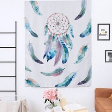 黏貼式遮光窗簾 + 窗簾綁帶, 05 捕夢網3