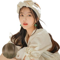 가발나라 U자형 레이어 C컬펌 오픈반가발 + 엑스트라피스 2p + 가발빗 + 꼬리빗 + 악어핀 세트, 아이스블론드, 1개