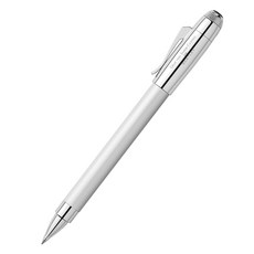 GRAF VON FABER-CASTELL Bentley 水性筆 0.9~1.0mm, 白色緞面, 1個