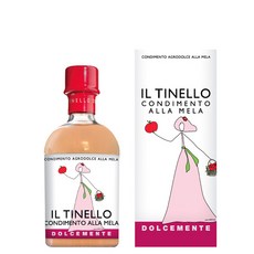 IL TINELLO 蘋果調味醋, 250毫升, 1個