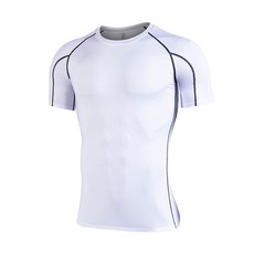 나야스타일 남성용 머슬핏 헬스복 상의 HL-193-1