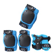 運動護具組, 藍色