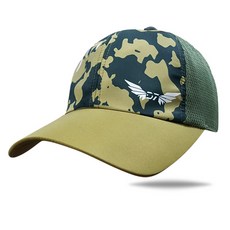 Deuce Fishing釣魚網眼全印帽子 MAP-02, 混色