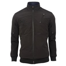 GLENECHO 男士高爾夫鎳拉鍊風衣套頭衫 GES8308