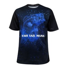 Deuce釣魚圓形釣魚短袖T恤RDT-19007, 混色