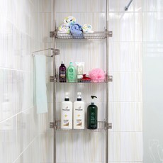 SENSE 2030 浴室不鏽鋼3層置物架, 單色, 1組