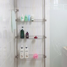 Sense 不鏽鋼浴室層架 600 3層, 1個, 混合色