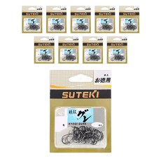 DAIICHI Sudeki Gyeonggi Kure Deokyong 包裝釣魚鉤, 10個