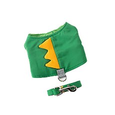 The Flow Company 超萌可愛狗狗保護透氣安全胸背帶 Vivid Dino, 混色