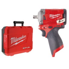 Milwaukee Impact Wrench II Bare Tool + Hard Case Set M12 FIWF12-0C, 1套