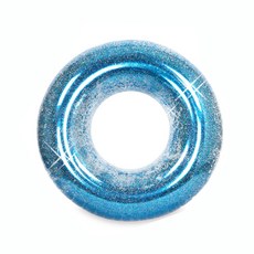 스윔어바웃 반짝이 원형 튜브 PF42, 블루, 1개