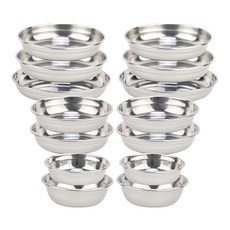 營業用不鏽鋼亮面白瓷餐碗 7種組, 單色, 2套