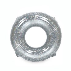 SWIM ABOUT 兒童亮片圓形泳圈 PF30, 銀色, 1個