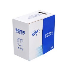 MYBESTFRIEND Category 6 戶外用網路線 305m MBF-C6305BK, 黑色, 1個