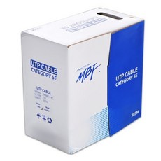 MYBESTFRIEND Category 5e UTP 網路線 305m, 黃色(MBF-C5E305Y), 1個