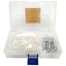 Innotime 透明空心壁虎 40入 + 收納盒, 1套