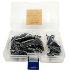 Inno工具鑽孔錨 黑色 40入+盒子, 1套