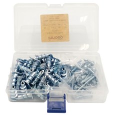 Innotime 鋼製中空壁虎 40入 + 收納盒, 1個