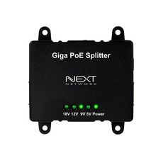 NEXT Gigabit PoE分離器 資料傳輸設備, NEXT-POE19ST, 1個