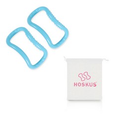 호스커스 요가링 돌기형 2p + 파우치, 스카이