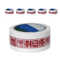 TOVIX 處理警告盒膠帶, 混色, 6個