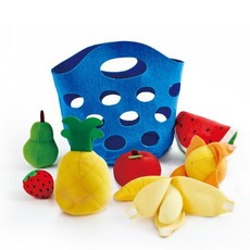 Hape 水果籃扮家家酒遊戲組, 混色, 1個