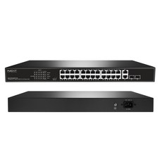 NEXTU 24埠交換式集線器 390W, NEXT-POE328SFP-PD