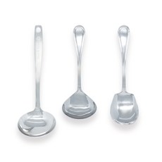 GENIAL 烹飪用具 湯勺 M號+迷你湯勺+迷你醬汁匙組, 單色