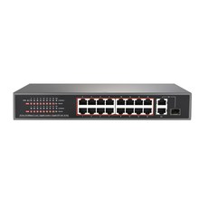 NEXTU 16埠 POE 交換式集線器 250W, NEXT-POE318SFP-TP