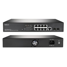NEXTU 8埠 Gigabit POE 交換器 140W, NEXT-POE4010L2-140