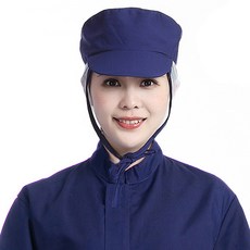 마켓에이 헤어메쉬 캡 고정끈 작업모자, 네이비, 5개