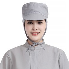 마켓에이 헤어메쉬 캡 고정끈 작업모자, 그레이, 5개