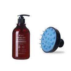 Pogonia 洗髮精 500ml+頭皮按摩刷, 1套