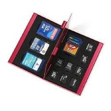 SD/TF卡/USIM卡收納盒 H612 紅色