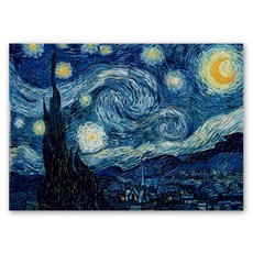 Soso-han-gam-seong 名畫系列 梵谷風景與靜物畫 帆布印刷畫框 SSO-vangogh-L06