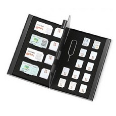 SD/TF卡/USIM卡收納盒 H625 黑色