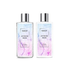 DEMETER Joy玫瑰麝香香水沐浴乳 240ml+身體乳液 240ml組, 1套