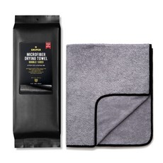 SNIPER 洗車雙面擦拭巾 灰色, 1個