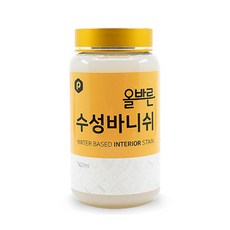 Paintinfo 正確水性清漆 500ml 半光, 1個