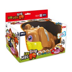 애들랜드 LED 사운드 불독 복불복 룰렛게임, 혼합색상, 1개