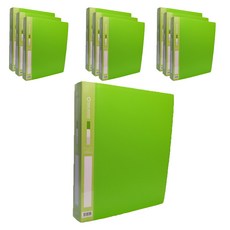 iZONE PP O型圈活頁夾3孔3cm, 淺豆綠, 10個