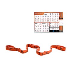 Sveltus Elastiband 經典柔軟 7kg + 海報 + 收納袋組合, 橘色, 1個