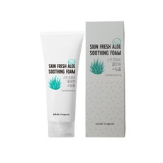 오가니아 화이트 스킨 프레쉬 알로에 수딩폼, 130g, 1개