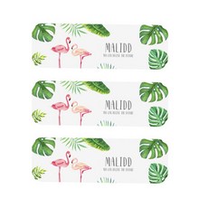 YUMS 矽藻土印花肥皂架, 紅鶴, 3個