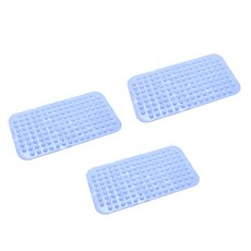 YUMS 防滑指壓彩色地墊 淺藍色 3入, 3個