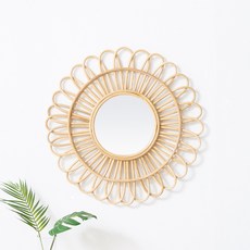 esopoom 感性藤條咖啡廳拍攝室內道具萬壽菊鏡, 天然