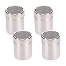 不銹鋼粉罐調味容器, 4個
