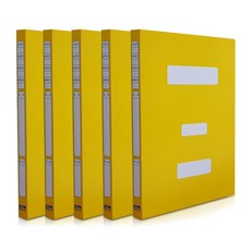 Office&Factory 彩色政府文件10p, 黃色的, 5個