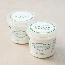 유니드마이요거트 유기농 인증 그릭요거트 가당, 300g, 1개입, 2개